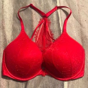 Victoria Secret front close racer back bra 34DDD